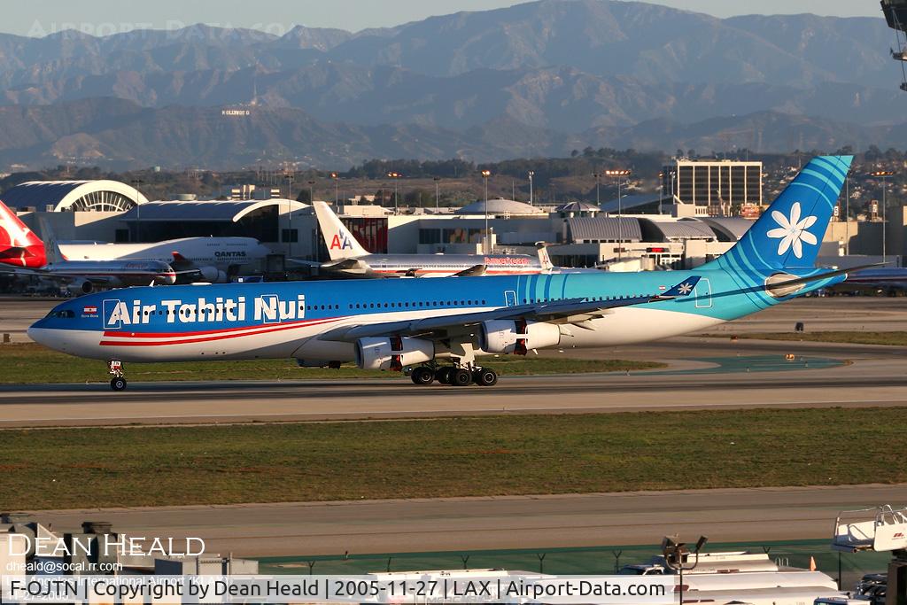 F-OJTN, 2001 Airbus A340-313 C/N 395, Air Tahiti Nui F-OJTN 