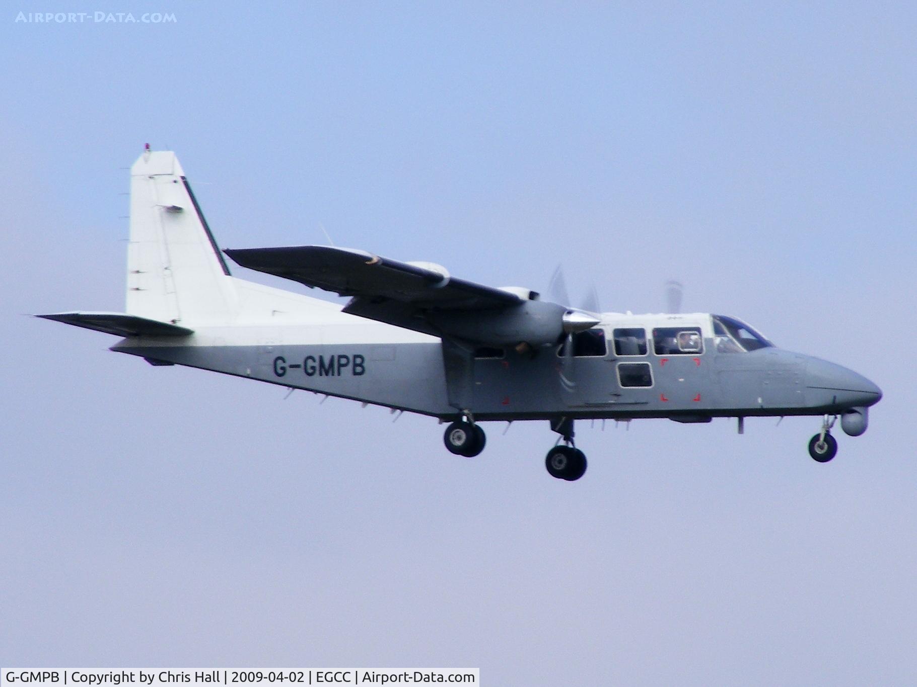 G-GMPB, 2002 Pilatus Britten-Norman BN-2T-4S Defender 4000 C/N 4011, Greater Manchester Police