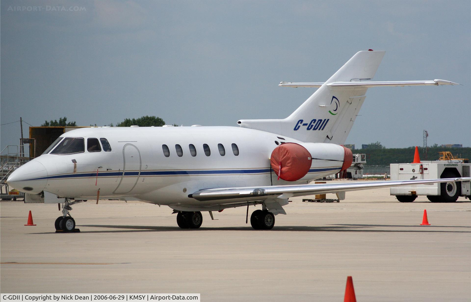 C-GDII, 1996 Raytheon Hawker 800XP C/N 258316, KMSY