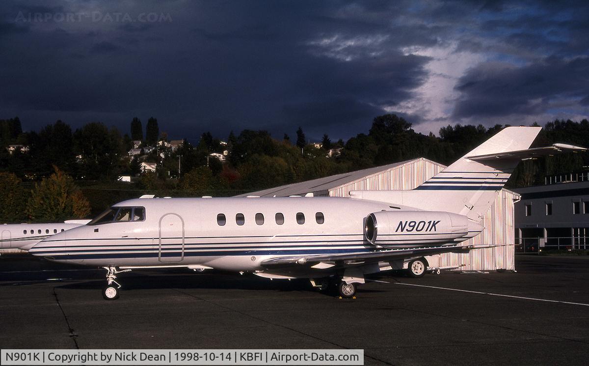 N901K, 2007 Hawker Beechcraft 900XP C/N HA-0009, KBFI