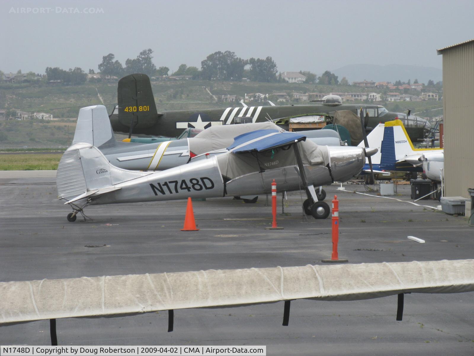 N1748D, 1951 Cessna 170A C/N 20191, 1951 Cessna 170A, Continental C145 145 Hp