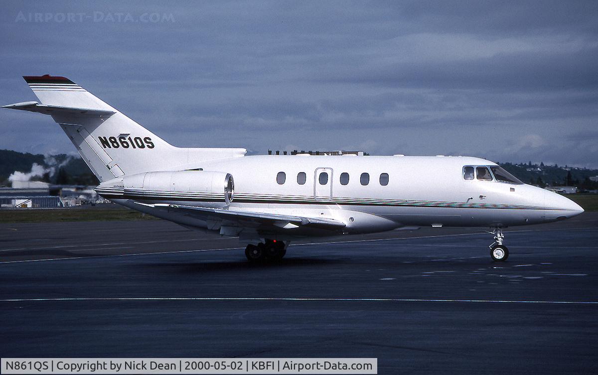 N861QS, 1998 Raytheon Hawker 800XP C/N 258361, KBFI