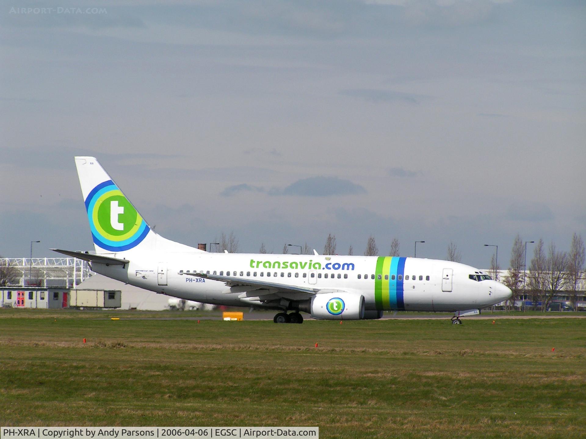 PH-XRA, 2001 Boeing 737-7K2 C/N 30784, Departing Cambridge