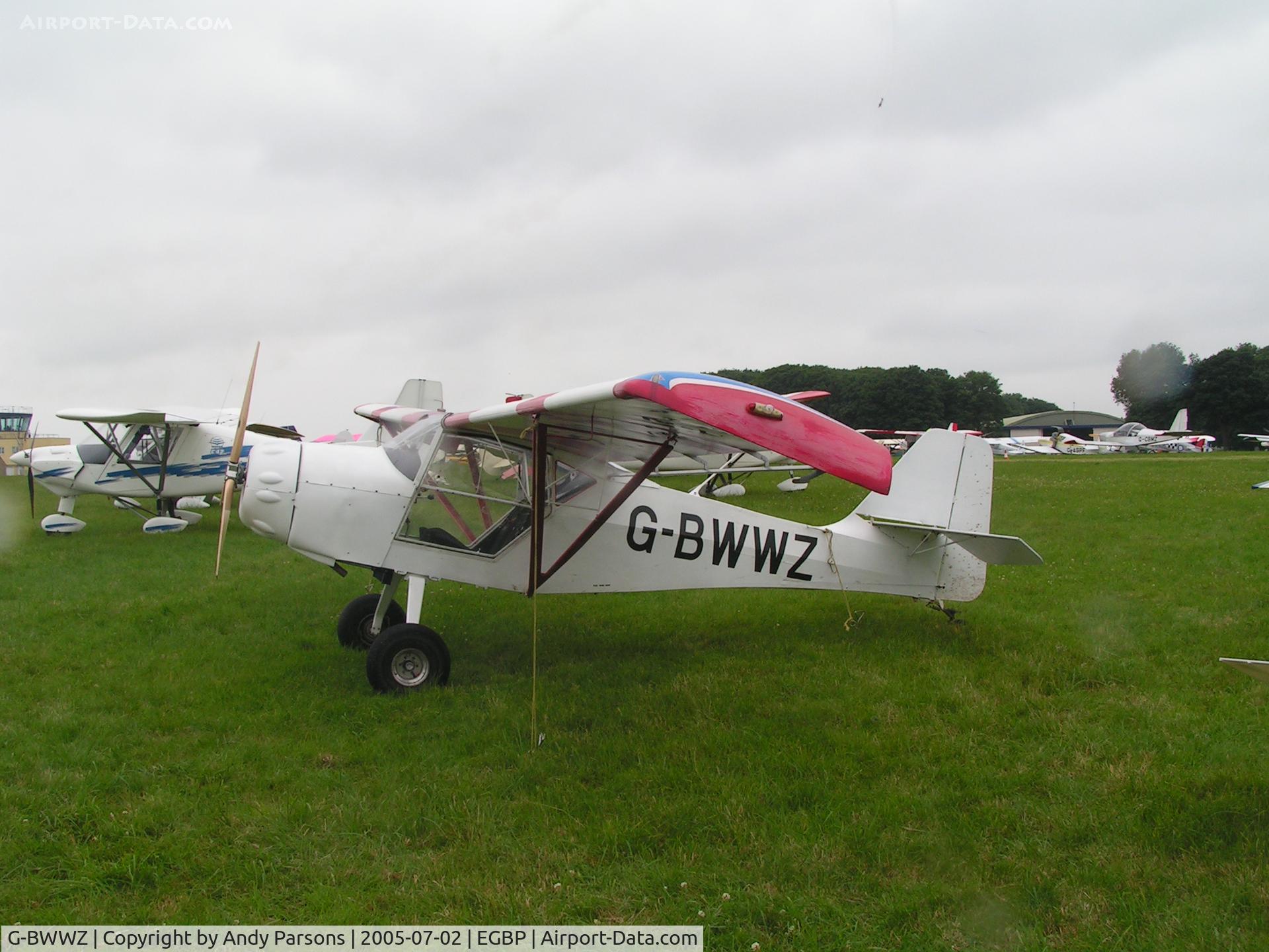 G-BWWZ, 1999 Denney Kitfox Mk3 C/N PFA 172-13054, At Kemble Pfa 2005