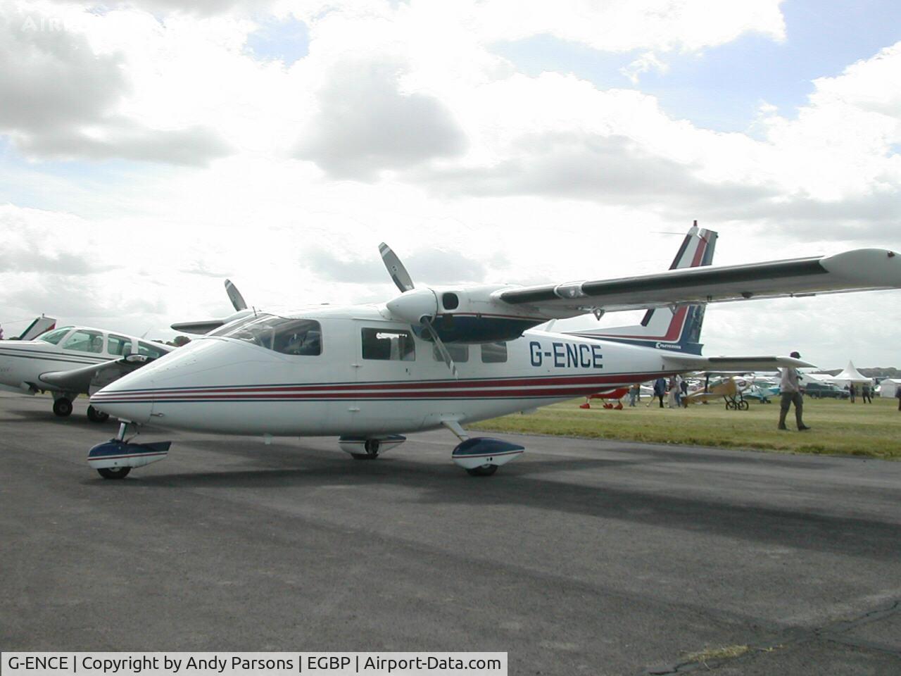 G-ENCE, 1978 Partenavia P-68B C/N 141, At Kemble Pfa 2005