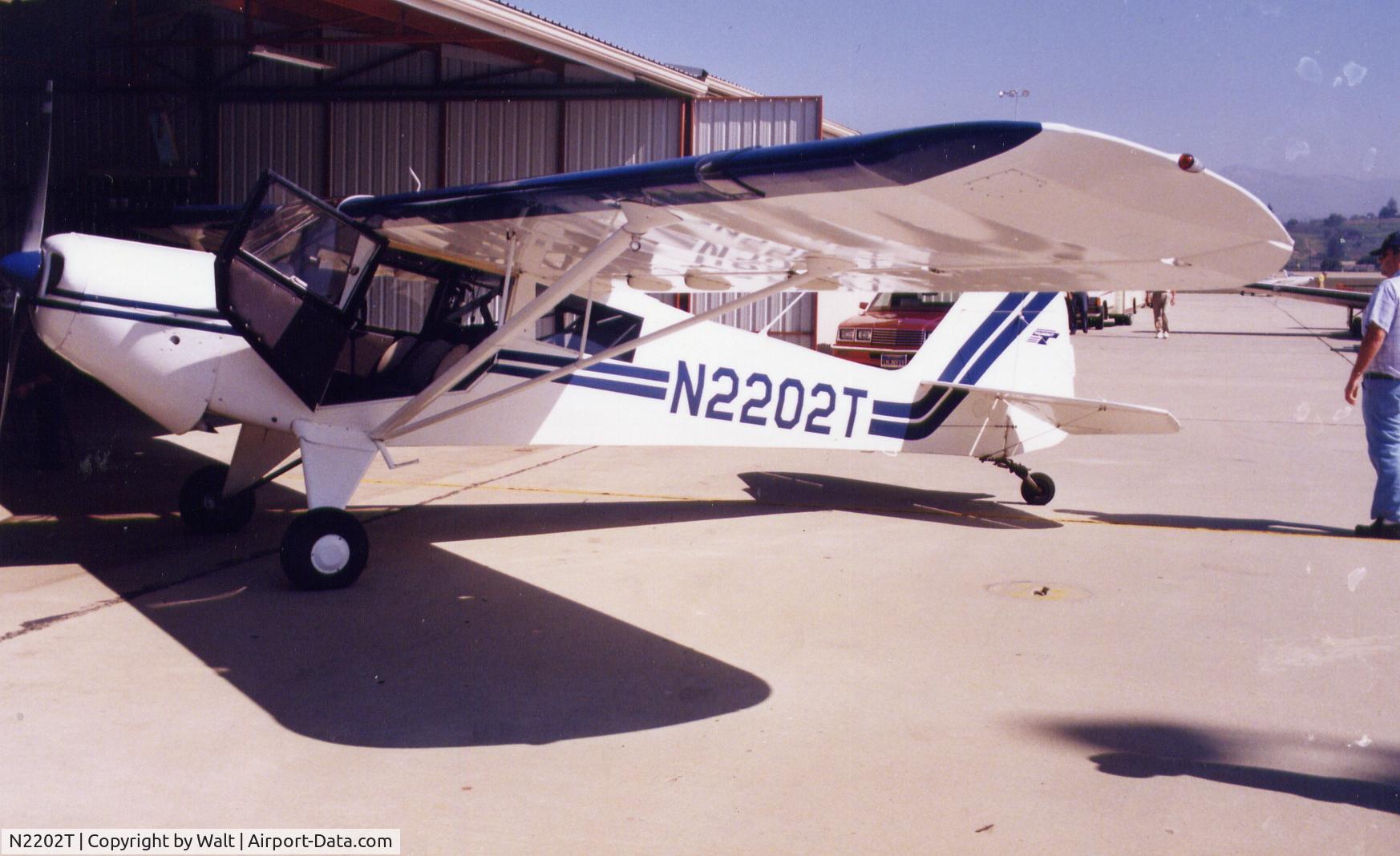 N2202T, 1987 Taylorcraft F-22 C/N 2202, Taken at Oxnard, CA. air Port
