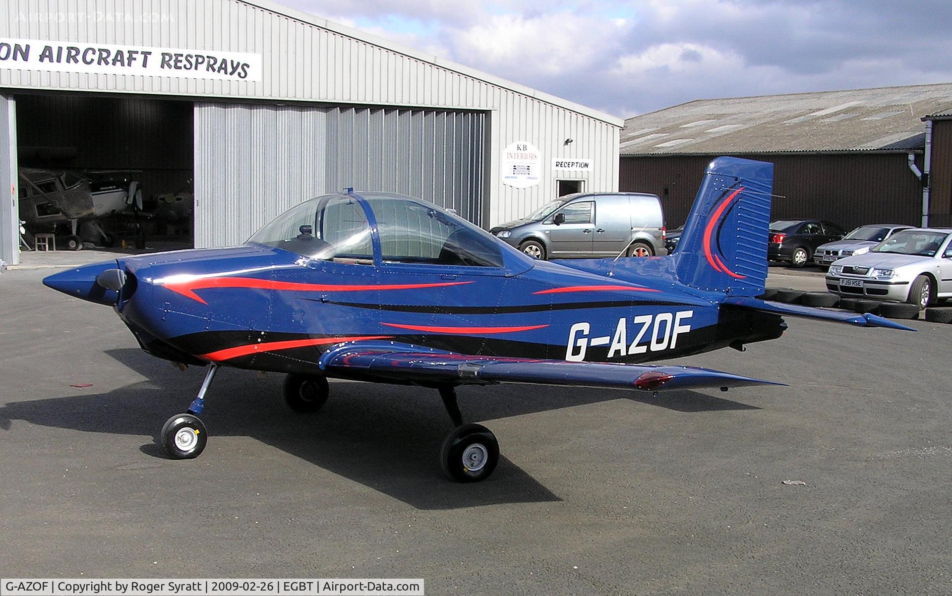 G-AZOF, 1972 AESL Glos-Airtourer Super 150/T5 C/N A549, Glos-Airtourer Super 150