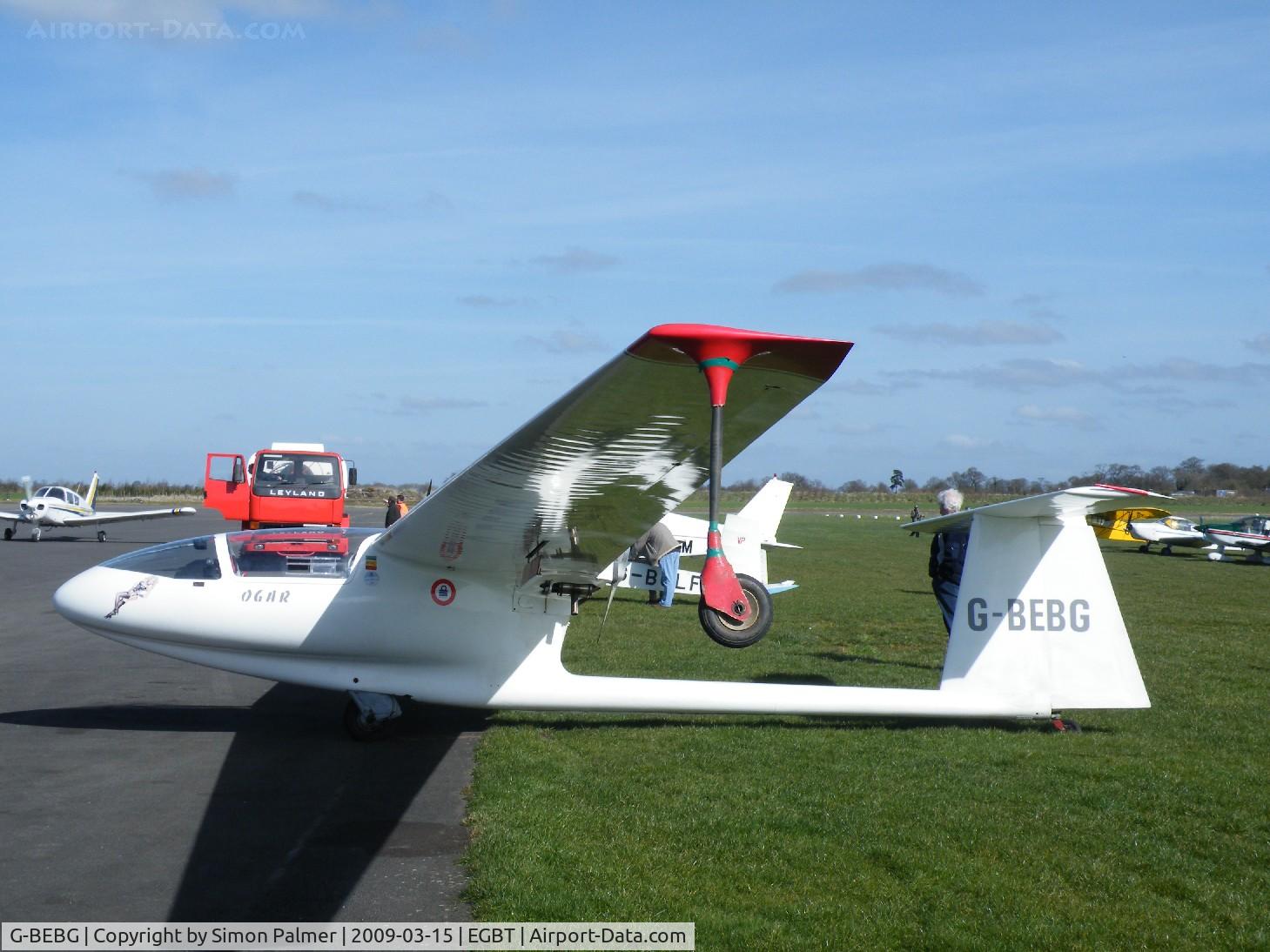 G-BEBG, 1976 PZL-Bielsko SZD-45A Ogar C/N B-655, SZD-45 Ogar at Turweston