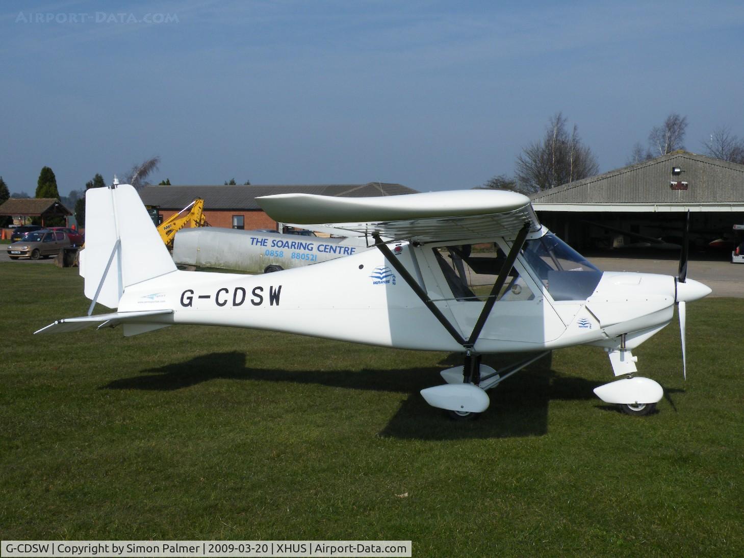 G-CDSW, 2006 Comco Ikarus C42 FB80 C/N 0511-6772, Ikarus C42 visiting Husbands Bosworth