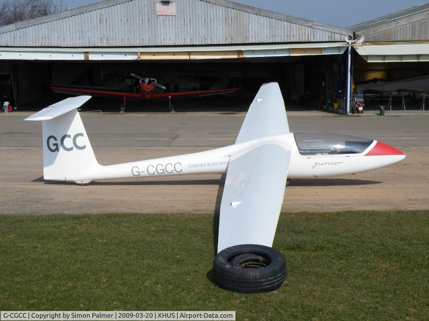 G-CGCC, 1990 PZL-Bielsko SZD-51-1 Junior C/N B-1928, SZD-51-1 Junior based at Husbands Bosworth