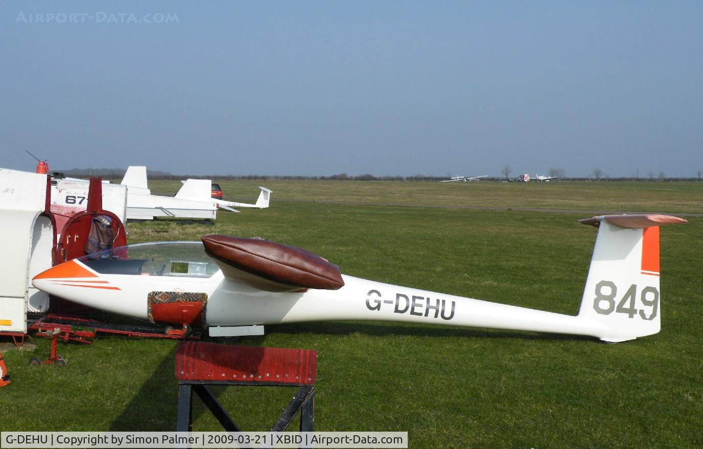 G-DEHU, 1980 Glasflugel 304 C/N 209, Glasflugel G304