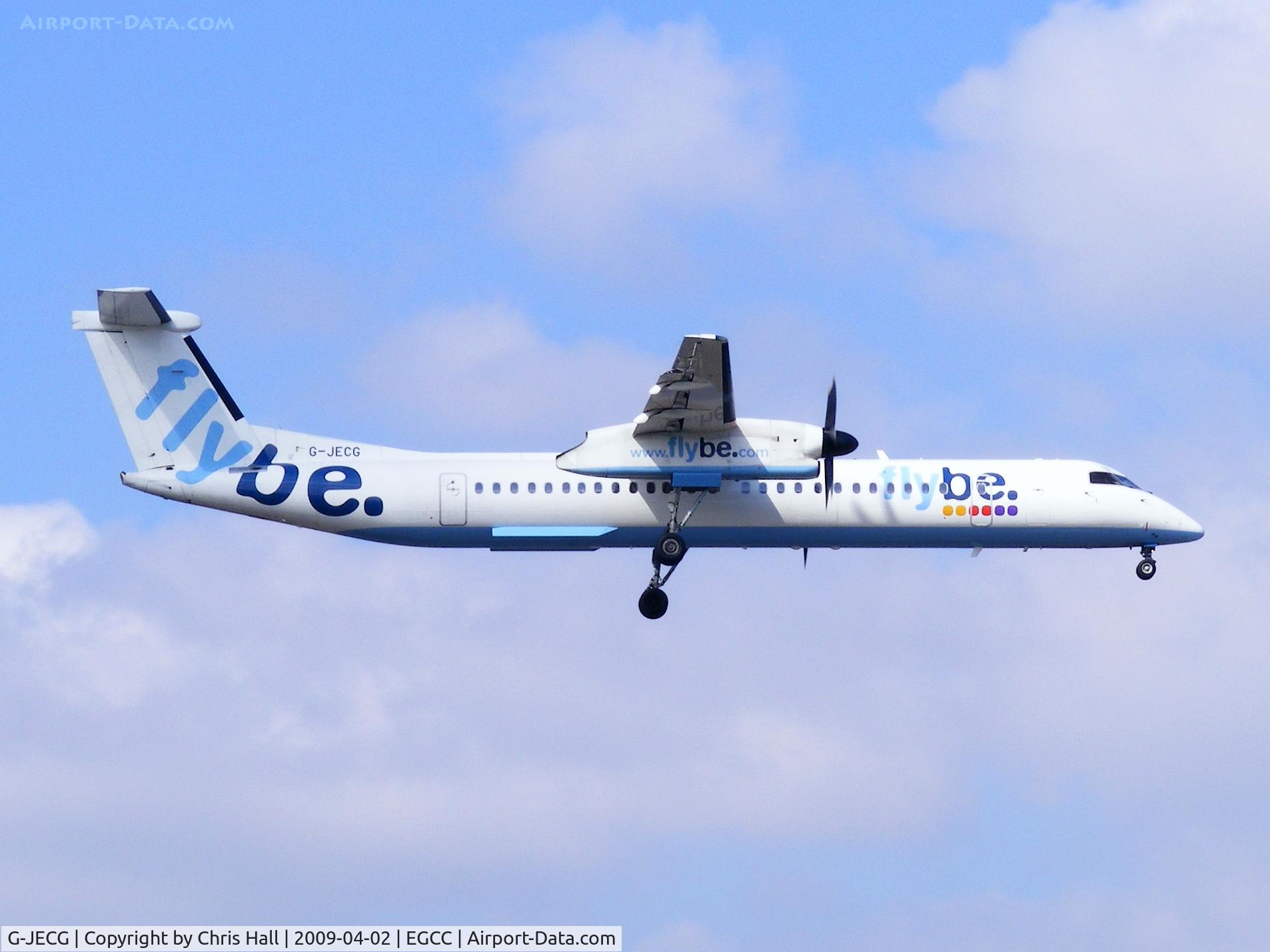 G-JECG, 2004 De Havilland Canada DHC-8-402Q Dash 8 C/N 4098, flybe
