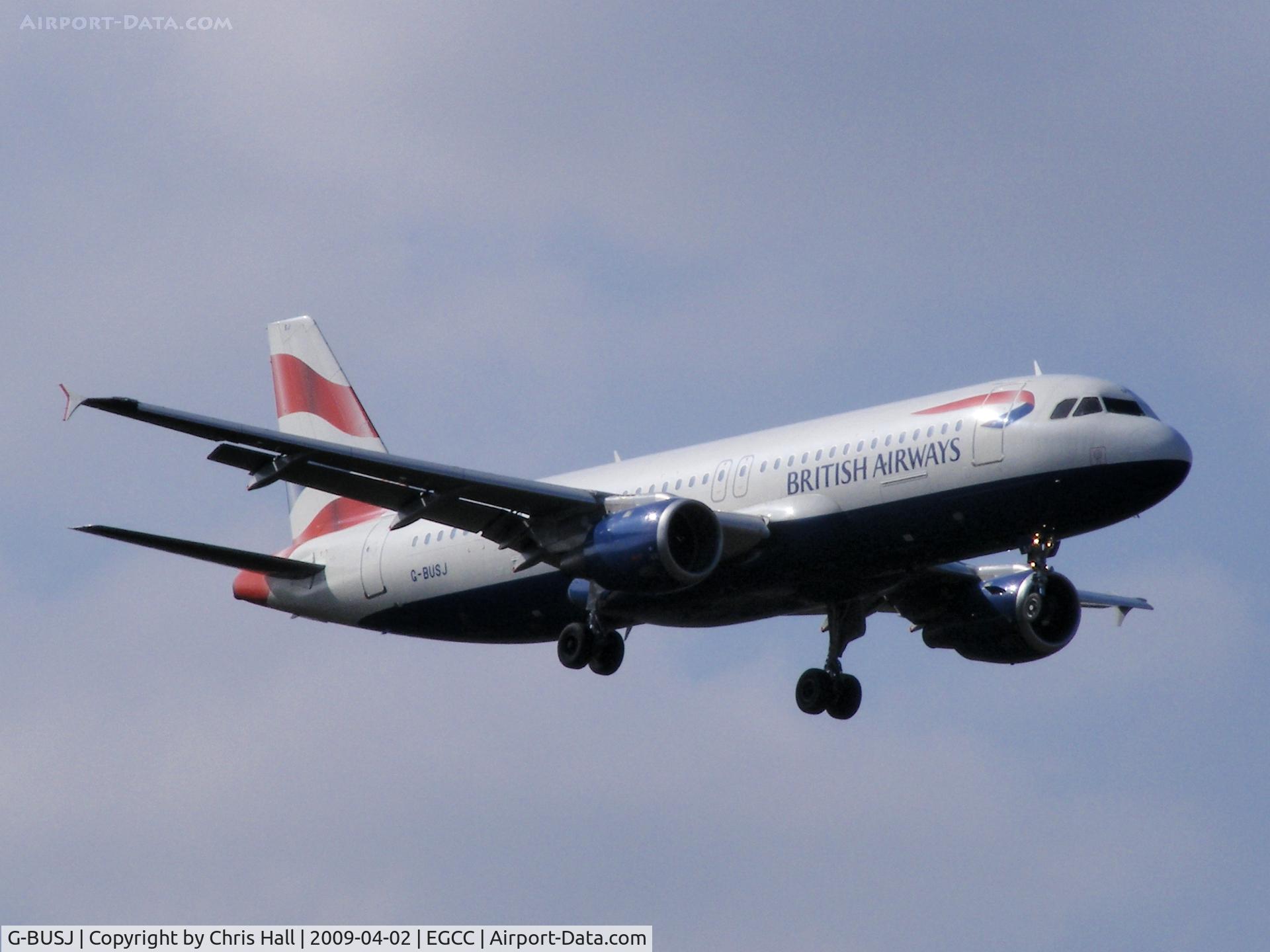 G-BUSJ, 1990 Airbus A320-211 C/N 109, British Airways