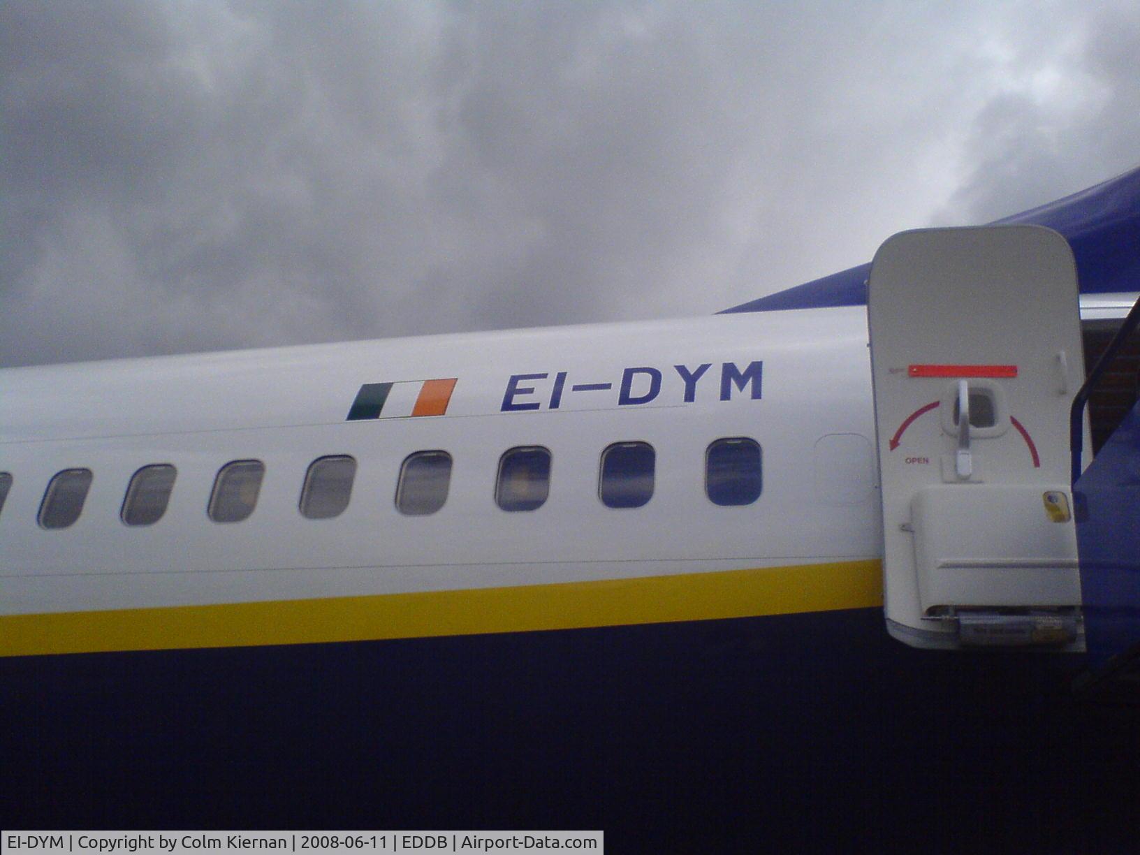 EI-DYM, 2008 Boeing 737-8AS C/N 36575, Boarding at Schonefeld