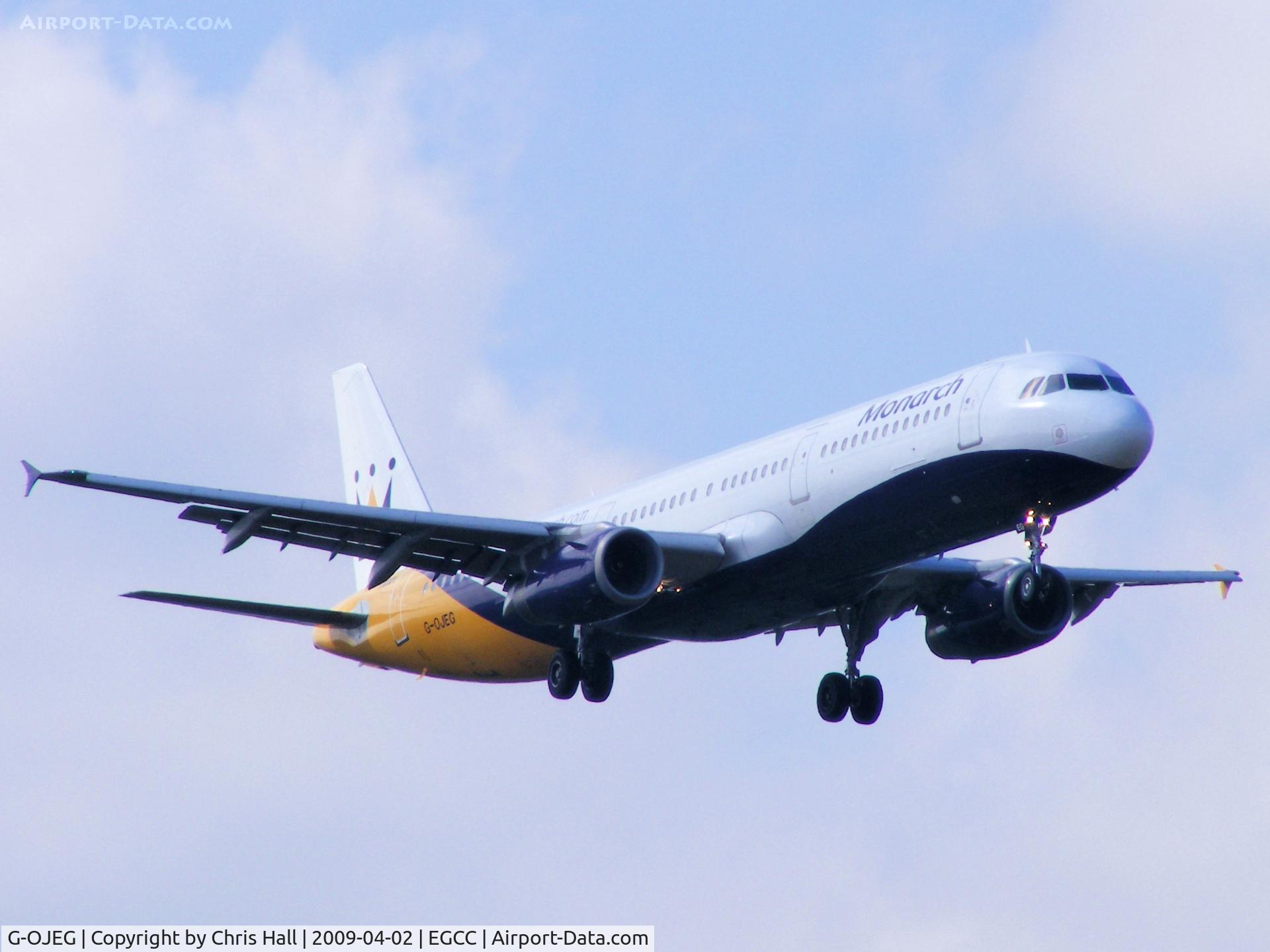 G-OJEG, 1999 Airbus A321-231 C/N 1015, Monarch