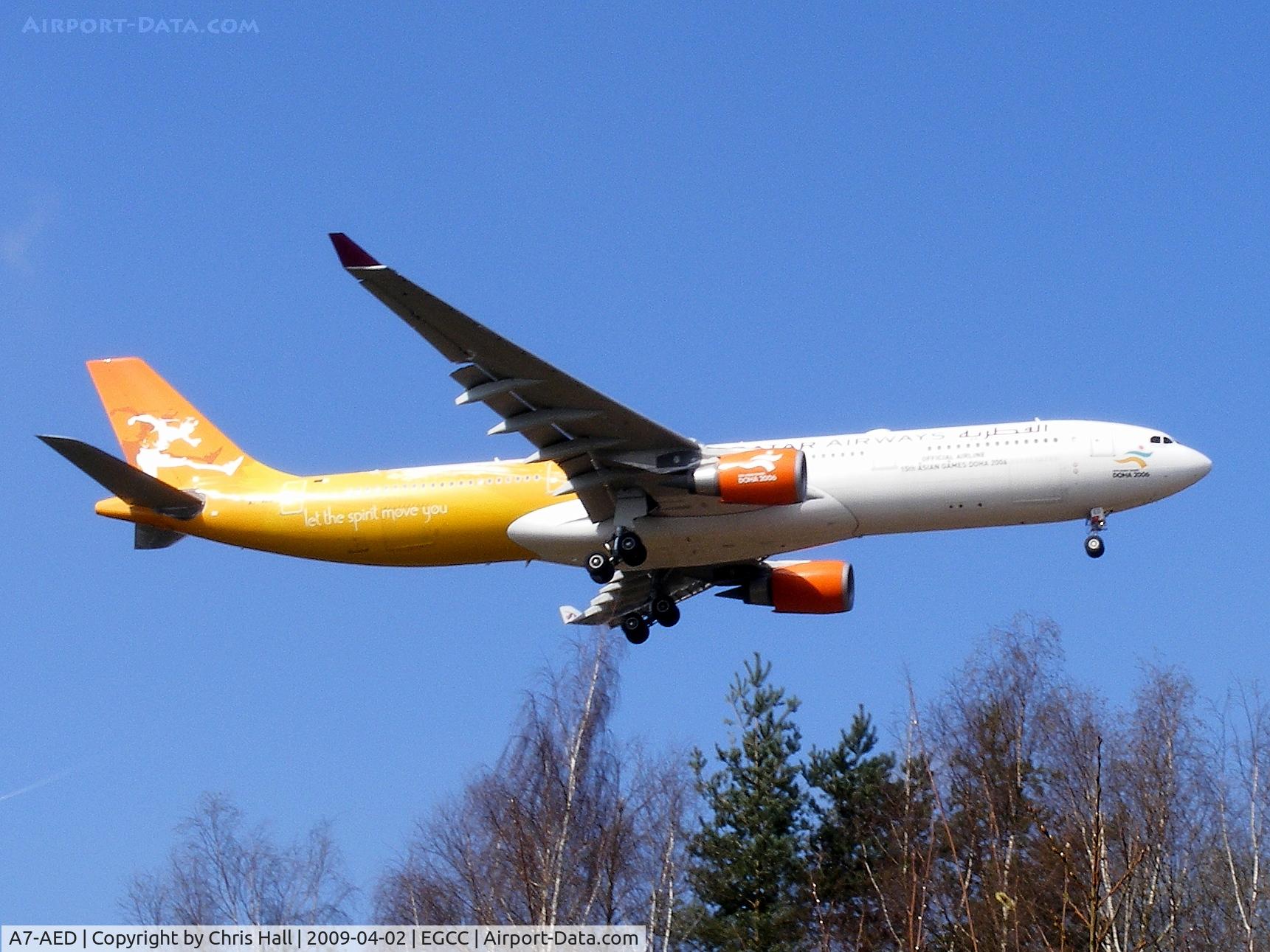 A7-AED, 2005 Airbus A330-302 C/N 680, Qatar Airways