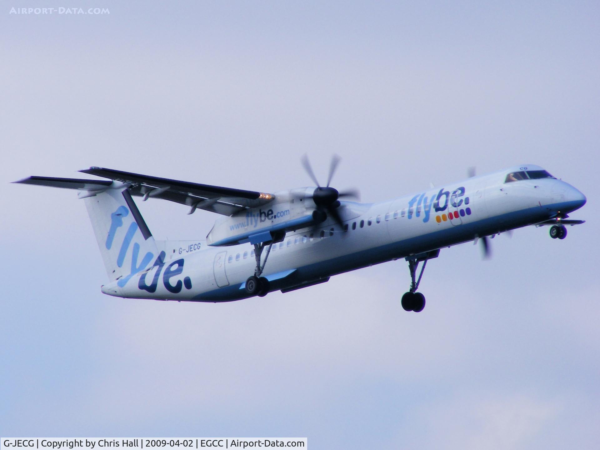 G-JECG, 2004 De Havilland Canada DHC-8-402Q Dash 8 C/N 4098, flybe