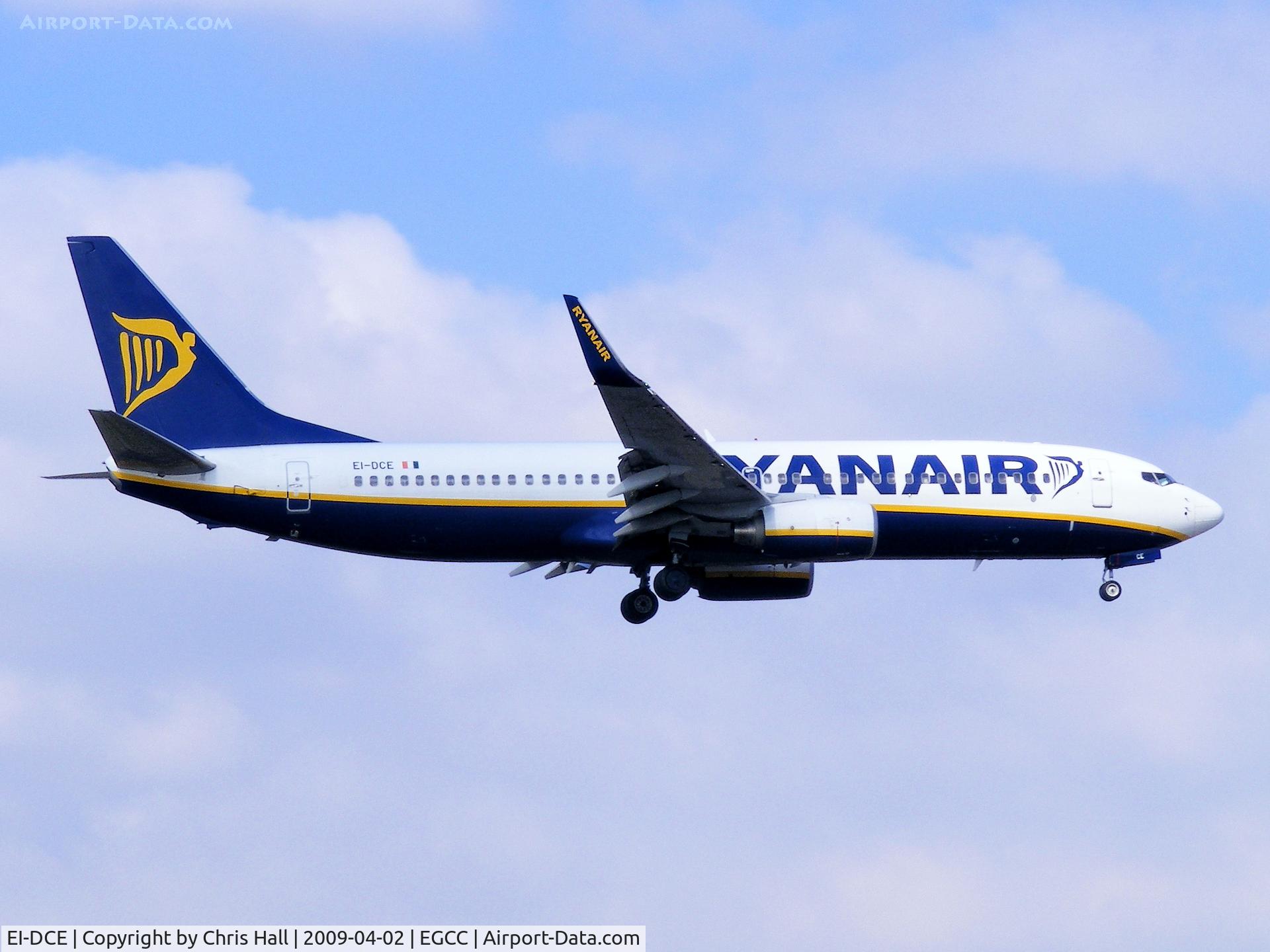 EI-DCE, 2004 Boeing 737-8AS C/N 33563, Ryanair