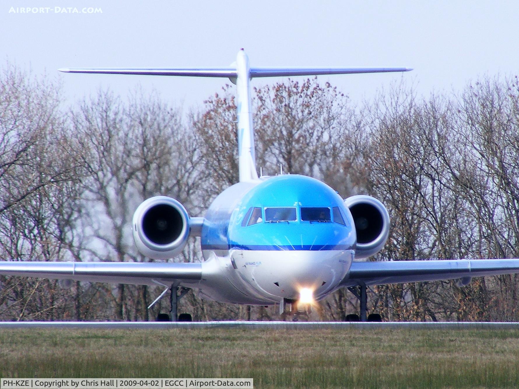 PH-KZE, 1996 Fokker 70 (F-28-0070) C/N 11576, KLM Cityhopper