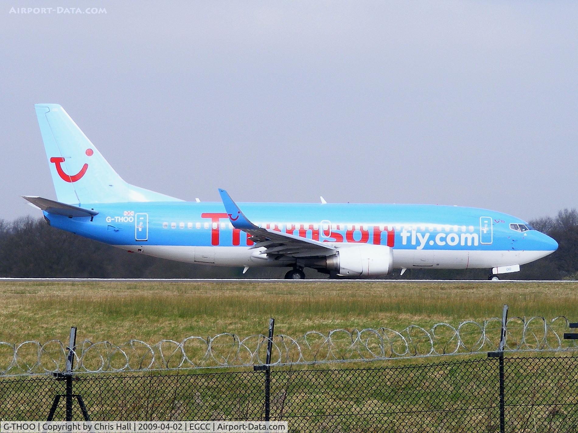 G-THOO, 1998 Boeing 737-33V C/N 29335, Thomson