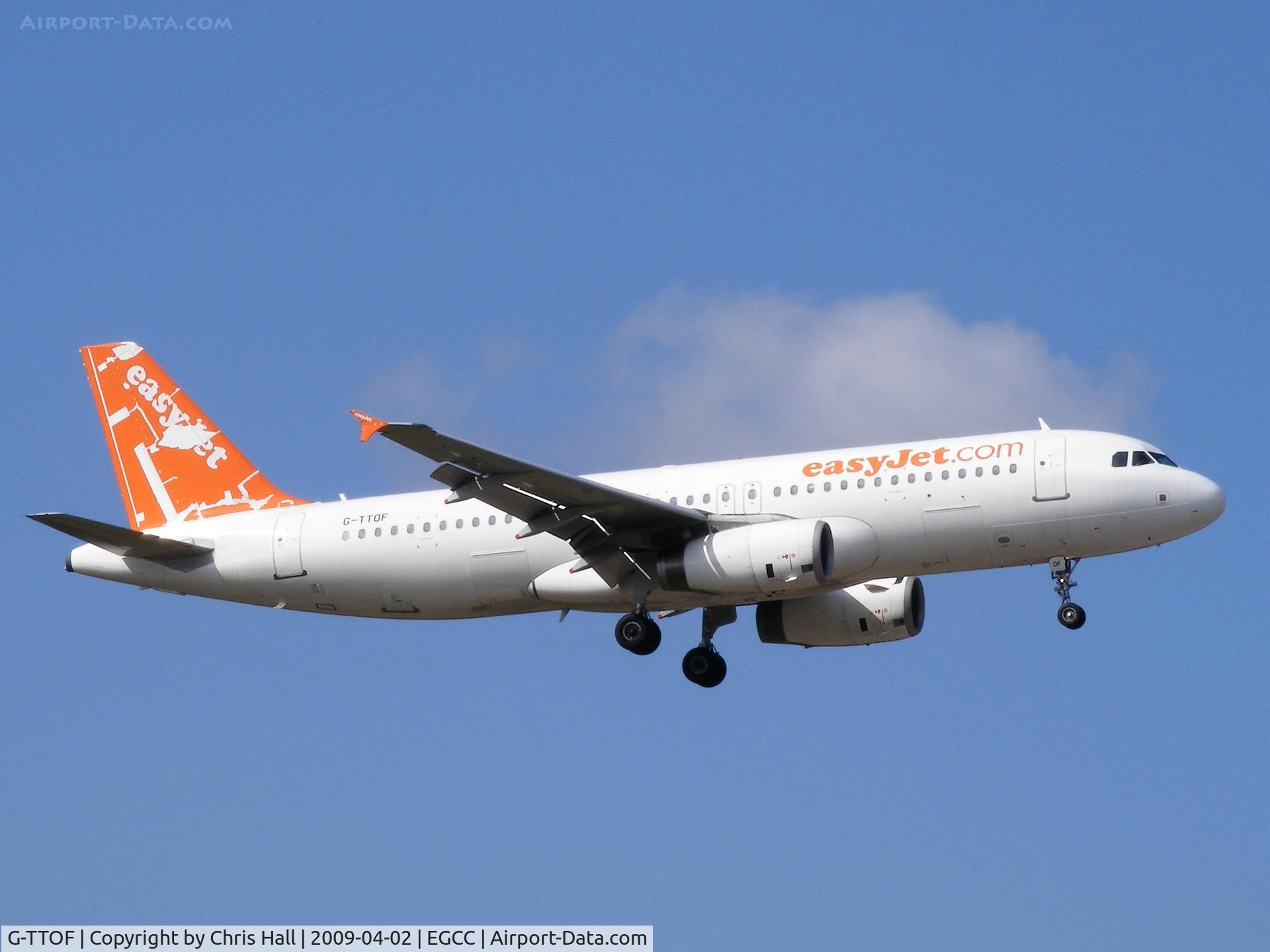 G-TTOF, 2002 Airbus A320-232 C/N 1918, Easyjet