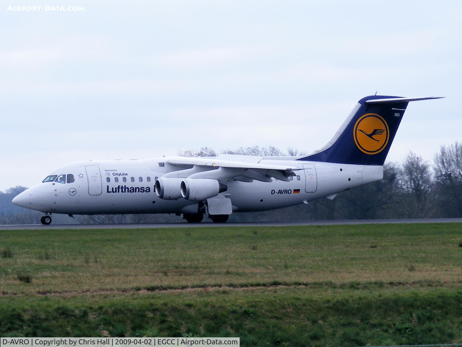 D-AVRO, 1994 British Aerospace Avro 146-RJ85 C/N E.2246, Lufthansa Regional operated by CityLine