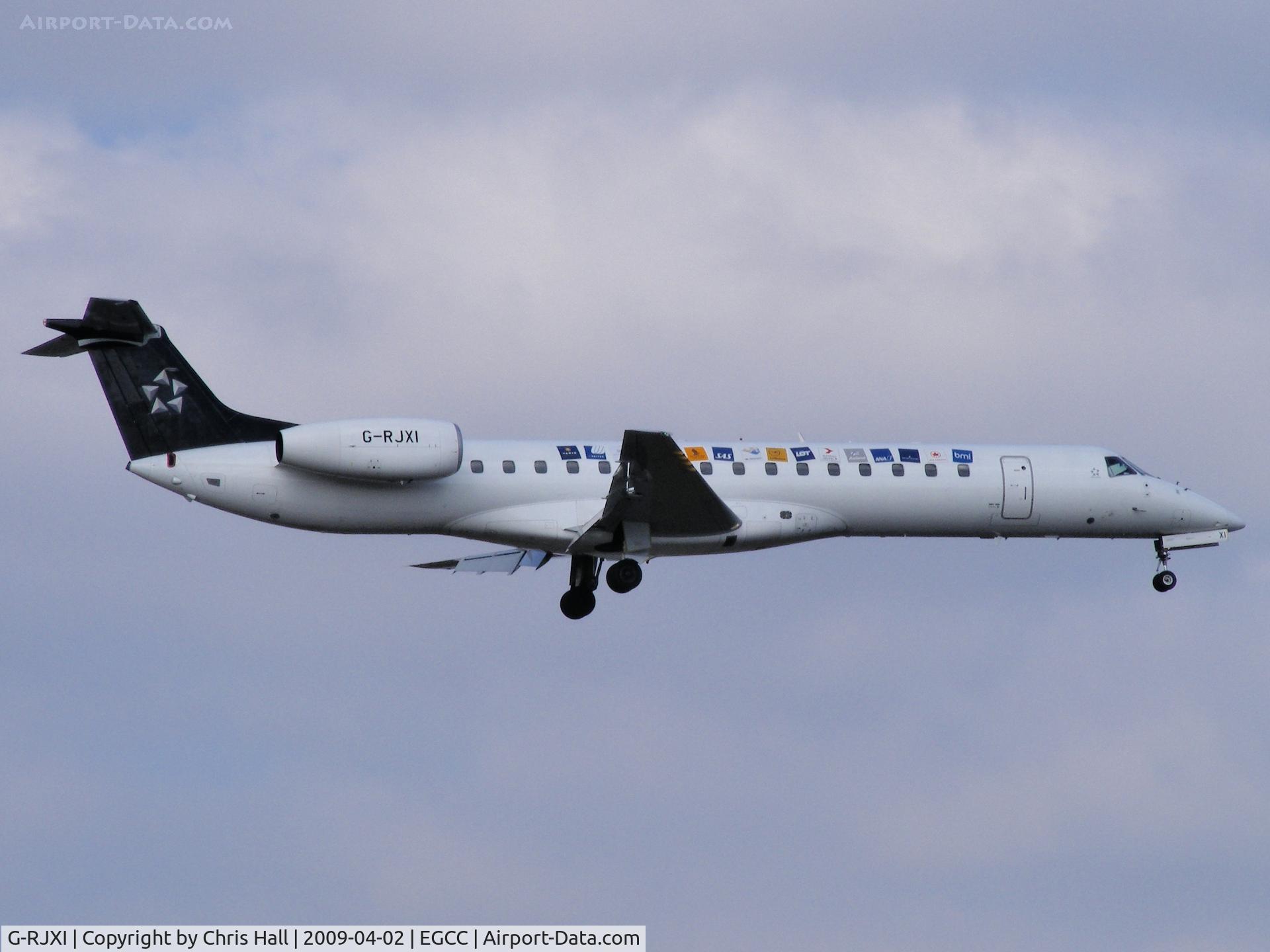 G-RJXI, 2001 Embraer EMB-145EP (ERJ-145EP) C/N 145454, BMI Regional / Star Alliance