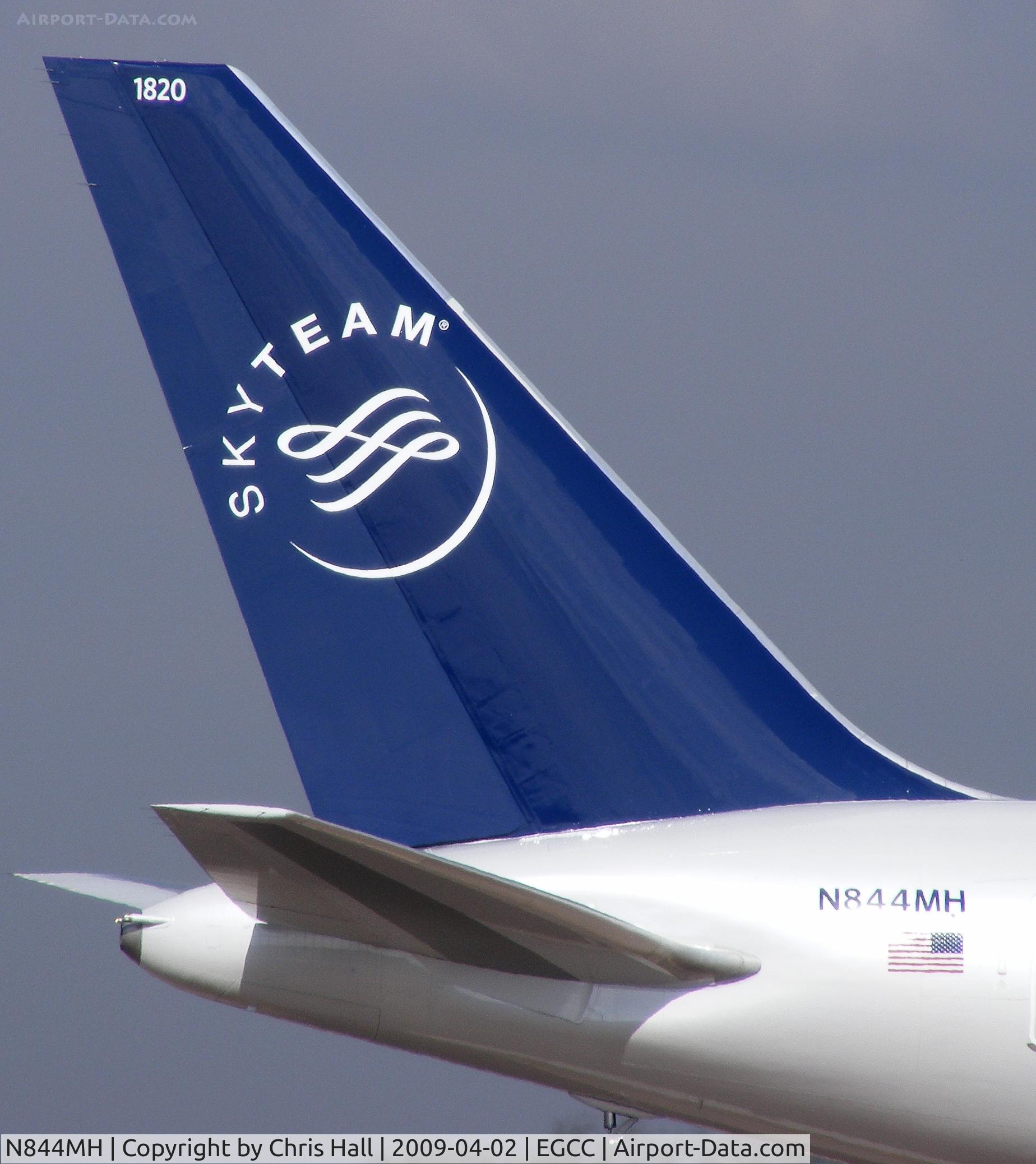 N844MH, 2002 Boeing 767-432/ER C/N 29717, Delta SkyTeam alliance