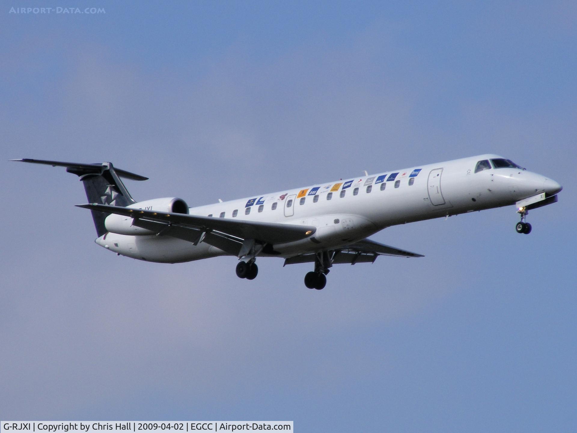 G-RJXI, 2001 Embraer EMB-145EP (ERJ-145EP) C/N 145454, BMI Regional / Star Alliance