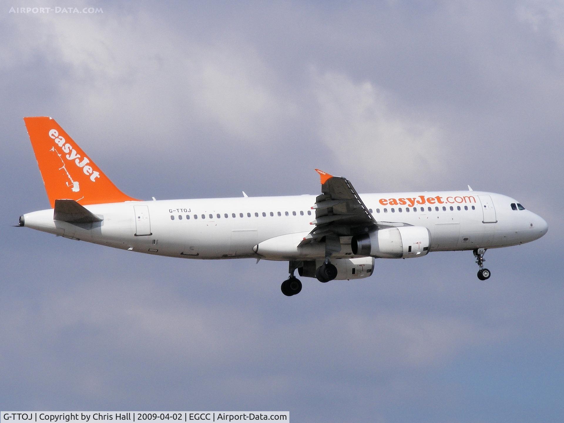 G-TTOJ, 2004 Airbus A320-232 C/N 2157, Easyjet