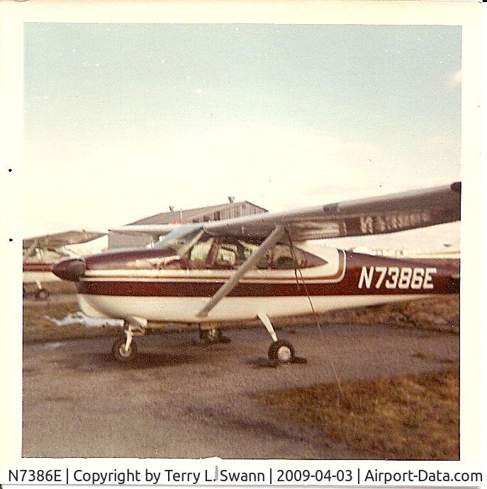 N7386E, 1960 Cessna 210 C/N 57086, Old picture and unsure of location.