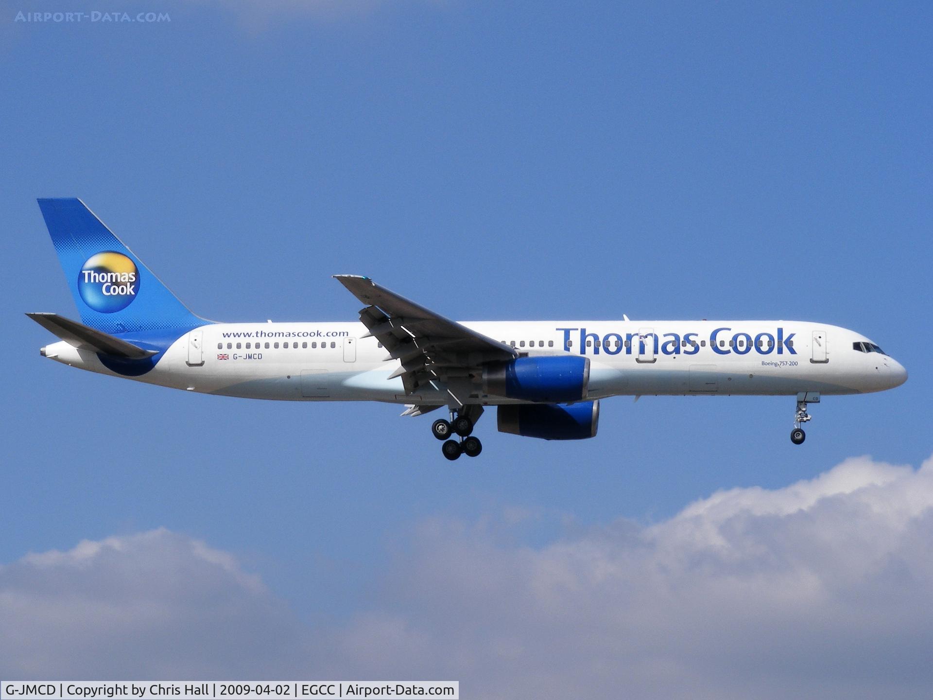 G-JMCD, 2000 Boeing 757-25F C/N 30757, Thomas Cook