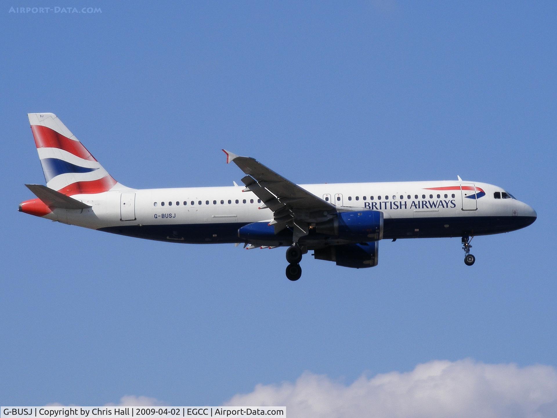 G-BUSJ, 1990 Airbus A320-211 C/N 109, British Airways