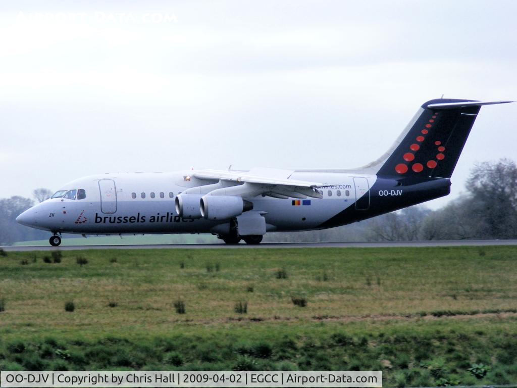 OO-DJV, 1996 British Aerospace Avro 146-RJ85 C/N E.2295, Brussels Airlines