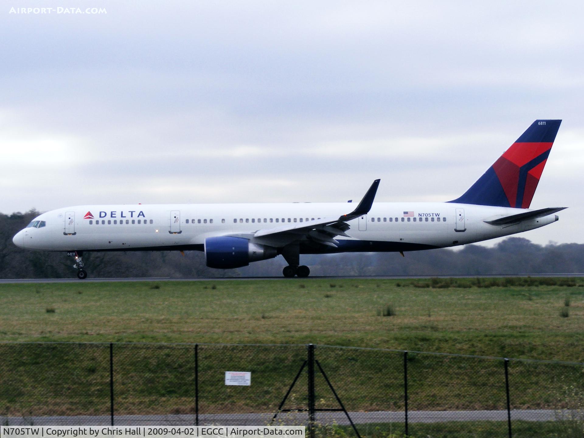 N705TW, 1997 Boeing 757-231ER C/N 28479, Delta