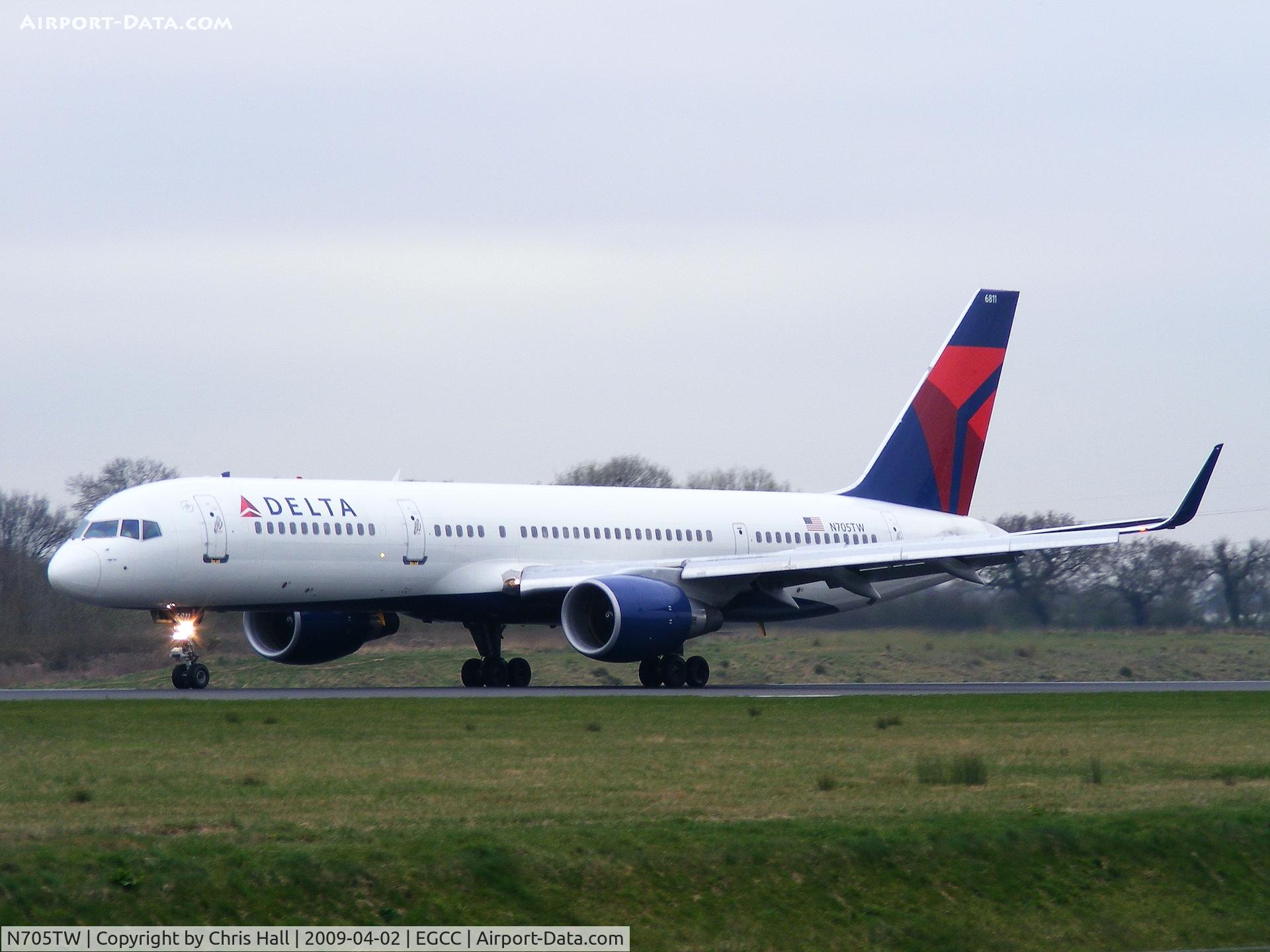 N705TW, 1997 Boeing 757-231ER C/N 28479, Delta