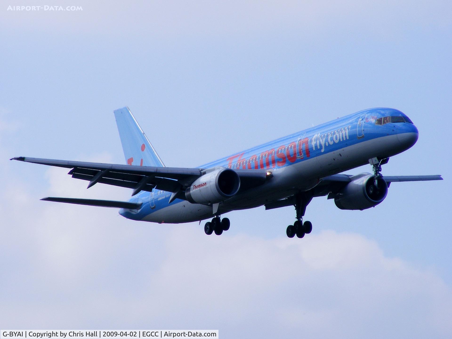 G-BYAI, 1993 Boeing 757-204 C/N 26967, Thomson