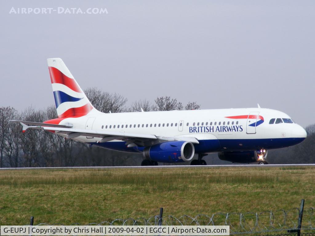 G-EUPJ, 2000 Airbus A319-131 C/N 1232, British Airways
