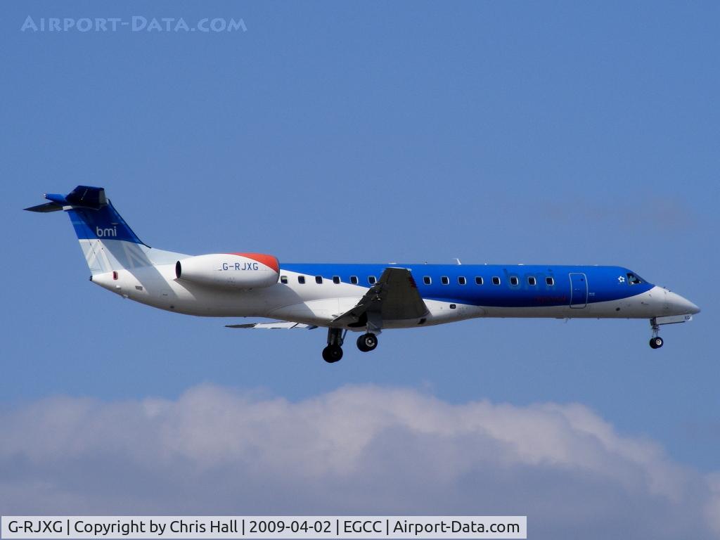 G-RJXG, 2001 Embraer EMB-145EP (ERJ-145EP) C/N 145390, BMI Regional
