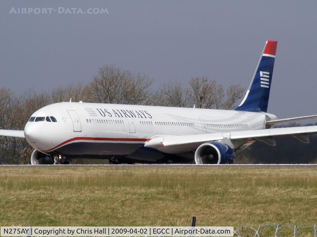 N275AY, 2000 Airbus A330-323 C/N 0370, US Airways