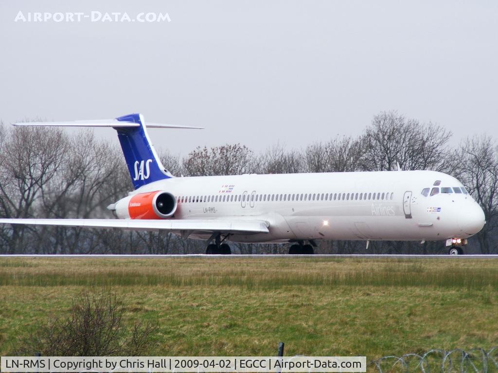 LN-RMS, 1992 McDonnell Douglas MD-82 (DC-9-82) C/N 53368, Scandinavian