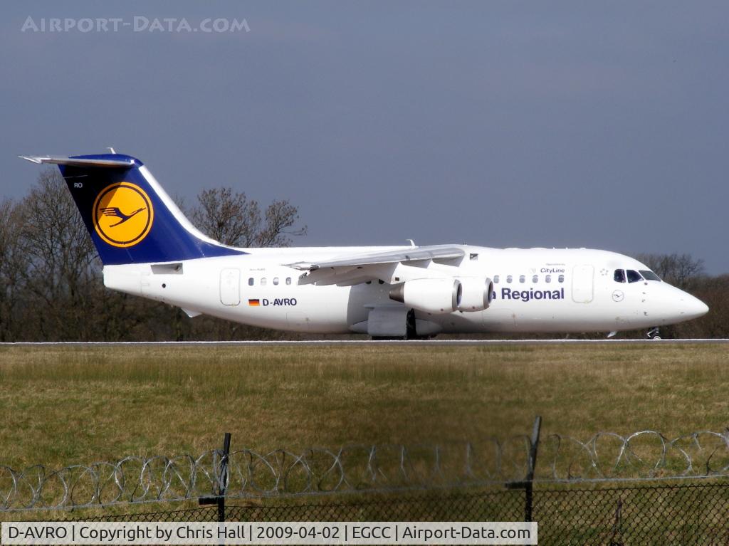 D-AVRO, 1994 British Aerospace Avro 146-RJ85 C/N E.2246, Lufthansa Regional operated by CityLine