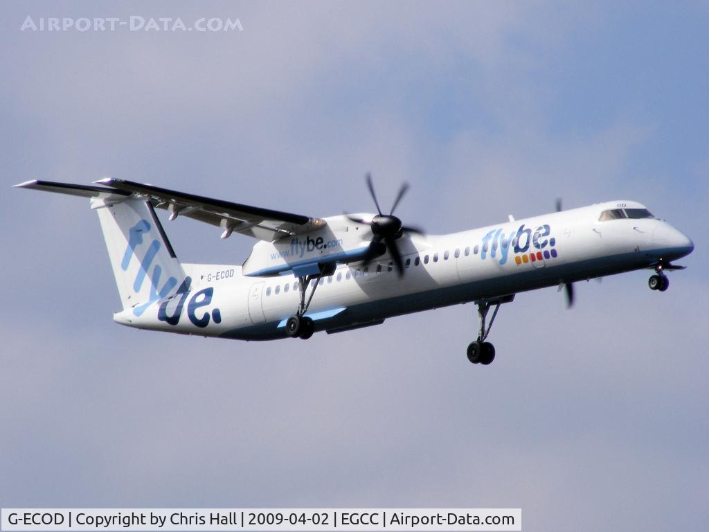 G-ECOD, 2008 De Havilland Canada DHC-8-402Q Dash 8 C/N 4206, flybe