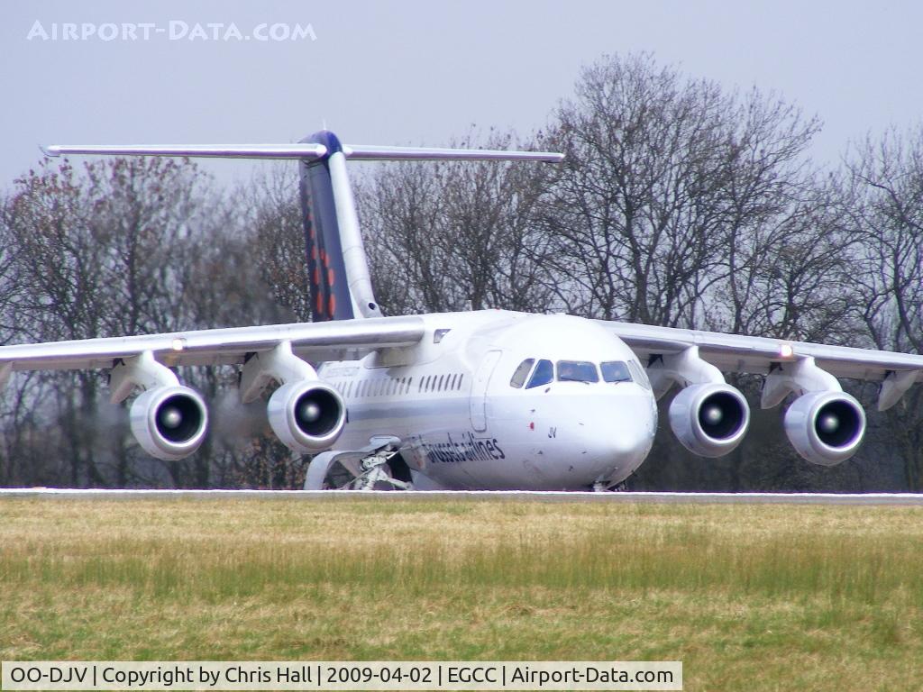 OO-DJV, 1996 British Aerospace Avro 146-RJ85 C/N E.2295, Brussels Airlines