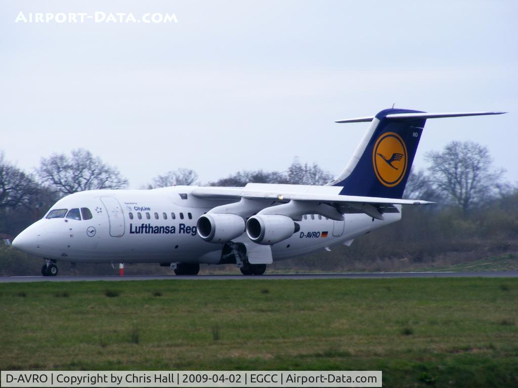 D-AVRO, 1994 British Aerospace Avro 146-RJ85 C/N E.2246, Lufthansa Regional operated by CityLine