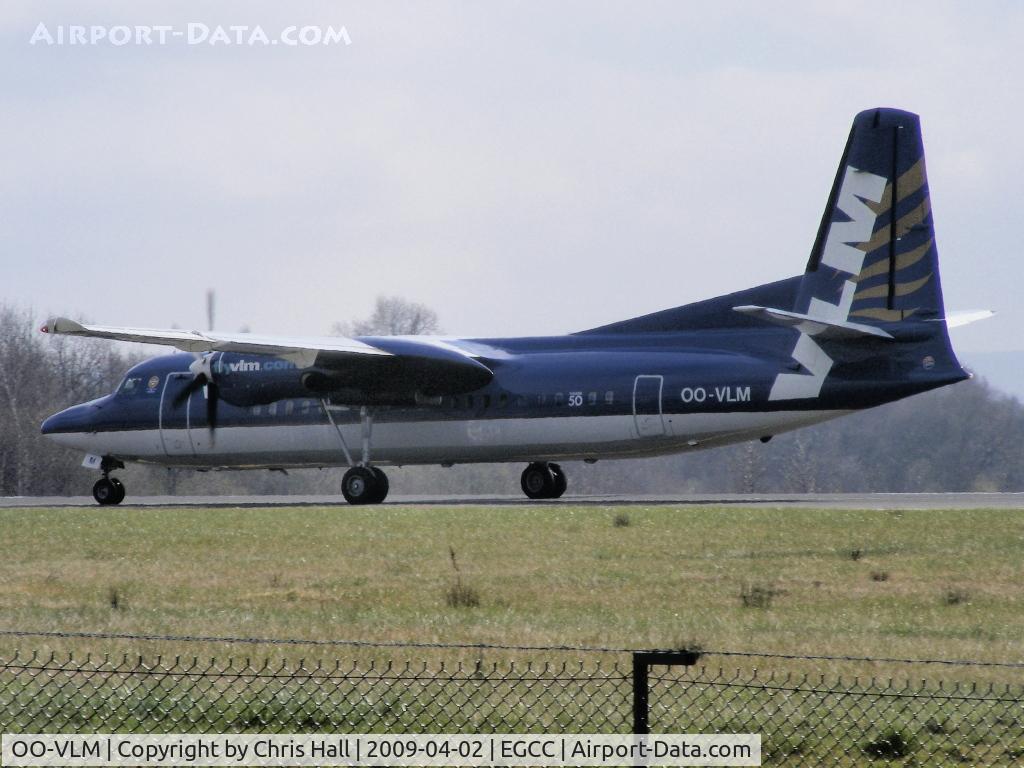 OO-VLM, 1988 Fokker 50 C/N 20135, VLM