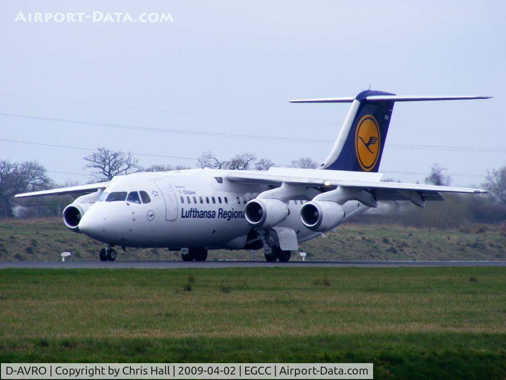 D-AVRO, 1994 British Aerospace Avro 146-RJ85 C/N E.2246, Lufthansa Regional operated by CityLine