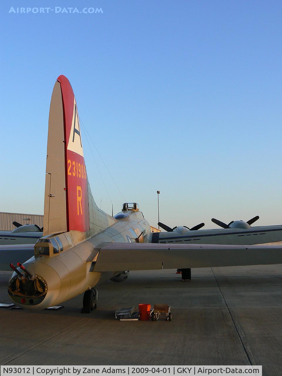 N93012, 1944 Boeing B-17G-30-BO Flying Fortress C/N 32264, At Arlington Municipal - Collings Foundation tour stop