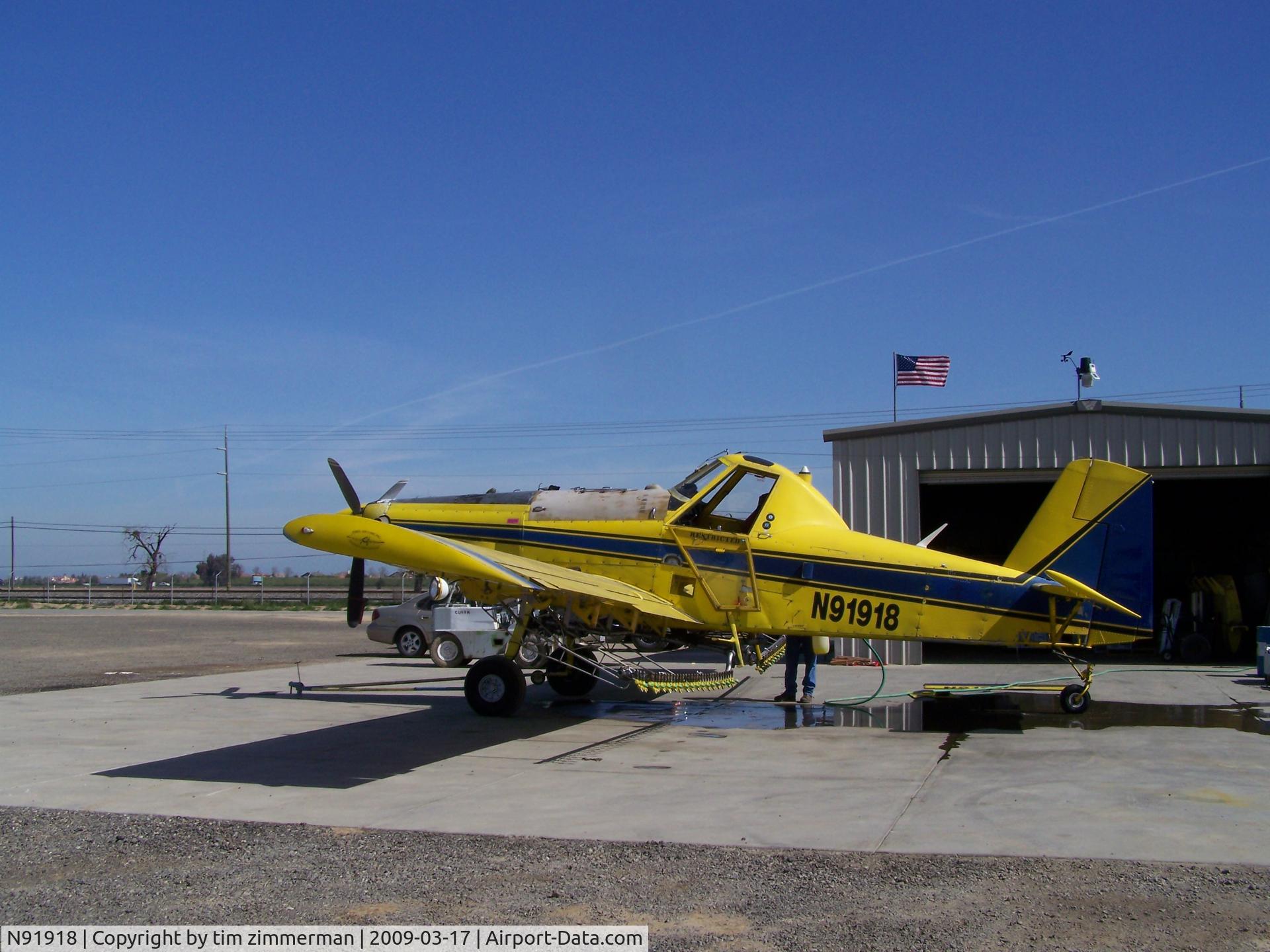 N91918, 1993 Air Tractor Inc AT-502 C/N 502-0227, Thiel AIR CARE 3-17-09