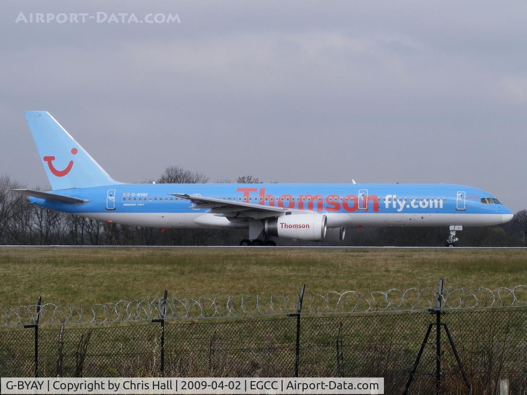 G-BYAY, 1999 Boeing 757-204 C/N 28836, Thomson